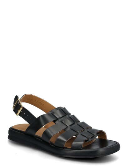 ANGULUS Sandals Flat Black 35 ANGULUS Sandals Flat Black 35
