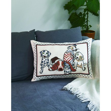 Permin Broderisett Hundeputer 58x40cm