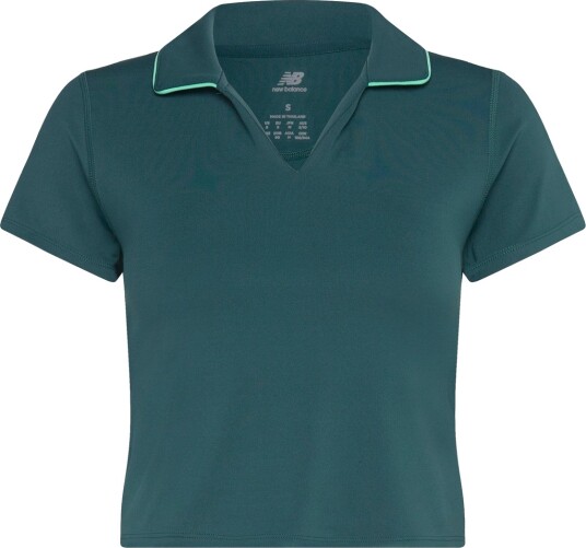 New Balance Tournament Polo Green S New Balance Tournament Polo Green S