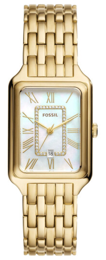 Fossil Raquel ES5304 - Dame - 26 mm - Analog - Kvarts urverk - Mineralglas Fossil Raquel ES5304 - Dame - 26 mm - Analog - Kvarts urverk - Mineralglas
