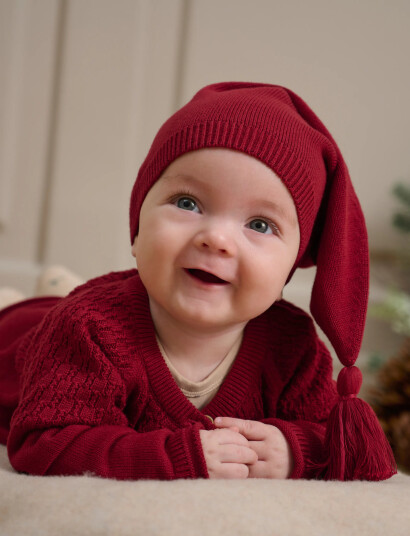 Fixoni Cardigan Knit Red 62