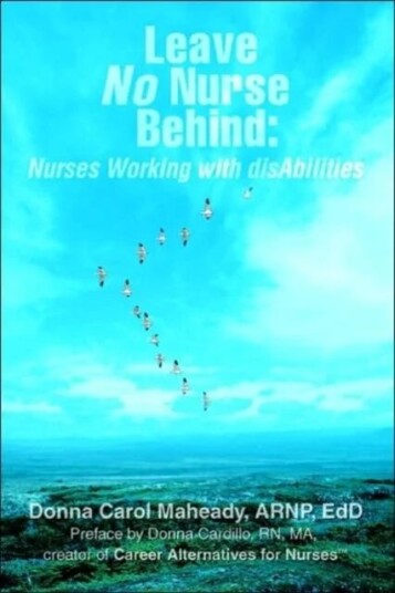 Leave No Nurse Behind Av Donna Arnp Ed.D Maheady