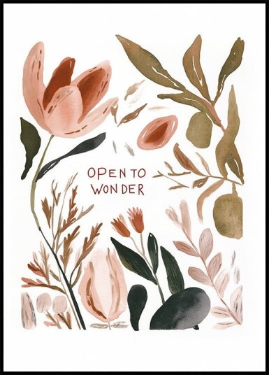 Botanical Whispers Plakat / 21x30cm