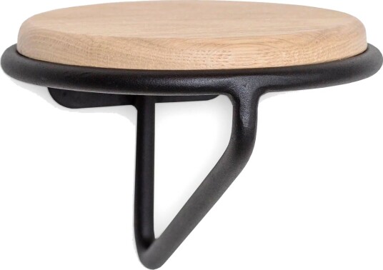 Torkelson Twist vegghylle Hvitoljet eik 13 cm Hvit