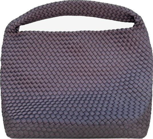 SUI AVA Woven Scuba Shopper + Pouch GREY One Size
