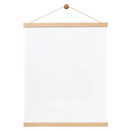 Magnetisk Rammeskinne I Egetræ 41 Cm
