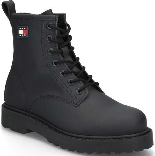 Tommy Hilfiger Archive 01 Rubber Lace Boot - BLACK - 40