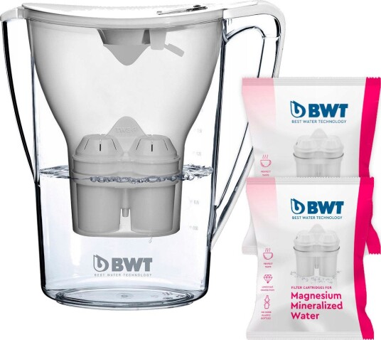BWT Penguin vannkanne med 2 magnesiumfilter BWT Penguin vannkanne med 2 magnesiumfilter