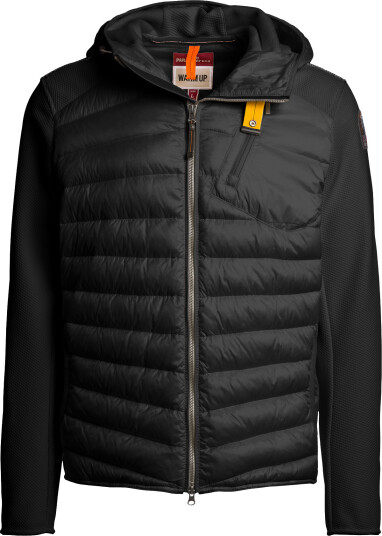 Parajumpers Men"s Nolan Hybrid Jacket Black M Parajumpers Men"s Nolan Hybrid Jacket Black M