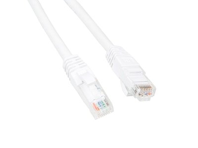 Nettverkskabel Cat6 hvit 5m