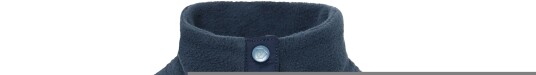 Didriksons Fleeceskjorte Monte Kids' Half Button Blå