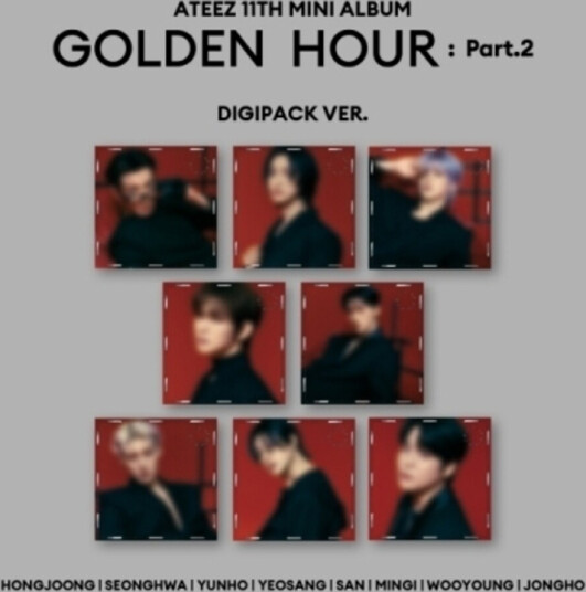 Ateez Golden Hour : Part. 2 Digipack Johngho Version CD