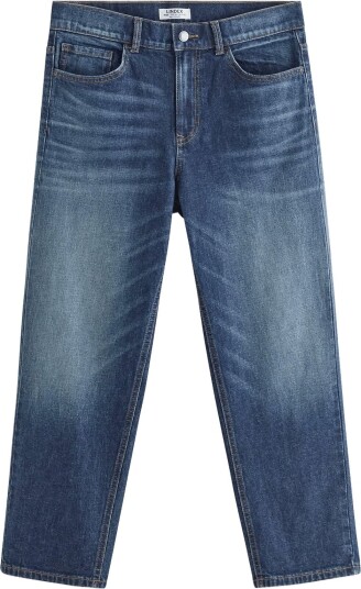 Lindex Baggy Jeans With Regular Waist - Navy - 134
