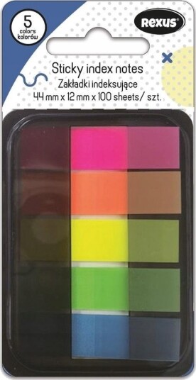 Beniamin Bokmerker 1,2 X 4,4 Cm 5 Farger