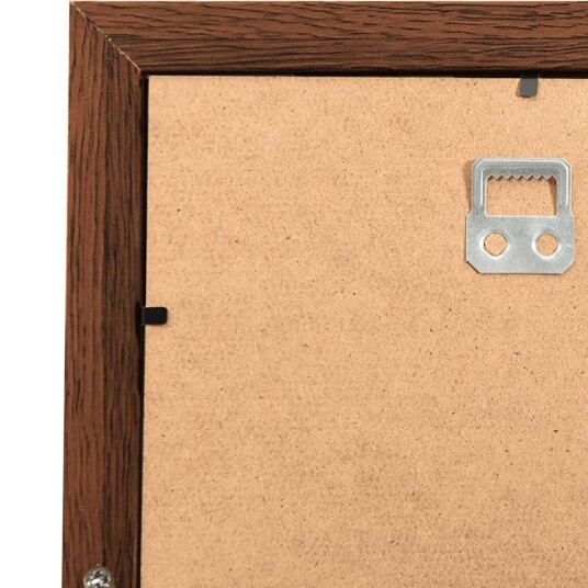 vidaXL Fotorammekollasj for10x(10x15 cm) bilde mørkebrun MDF vidaXL Fotorammekollasj for10x(10x15 cm) bilde mørkebrun MDF