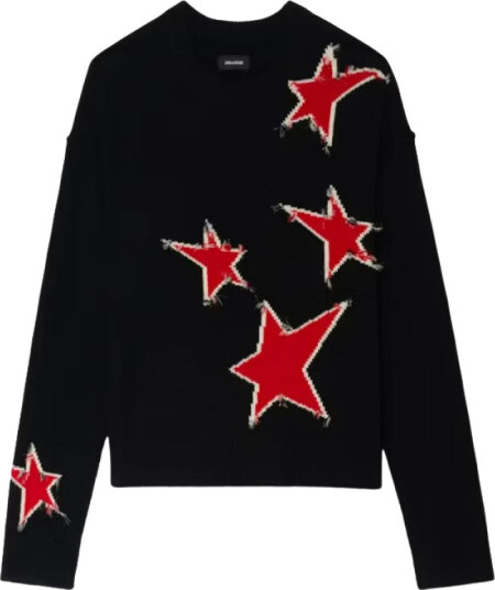 Zadig & Voltaire Dame Strikkevarer Svart XS,