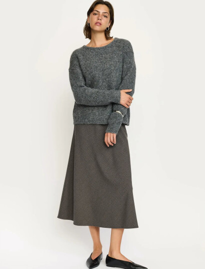 Soft Rebels Srmaha Midi Skirt - Brown - XS Soft Rebels Srmaha Midi Skirt - Brown - XS