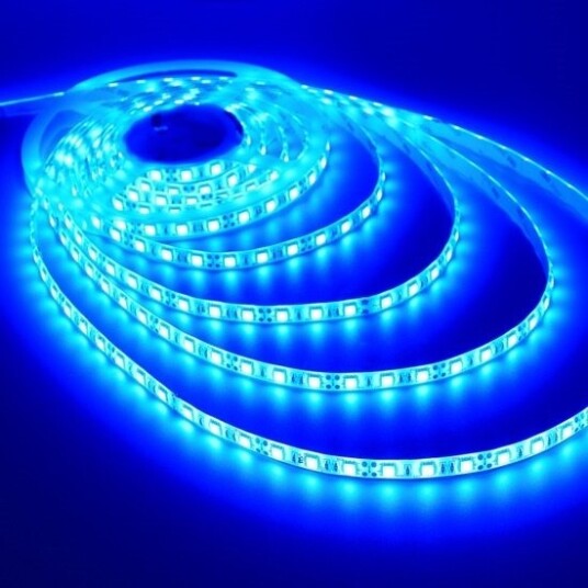 SMD LED-stripe, blå (90 cm)