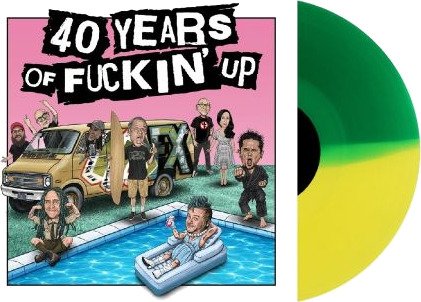 Nofx 40 Years Of Fuckin Up Soundtrack Limited Edition Vinyl