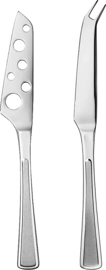 Hardanger Bestikk Ramona ostekniv 2 deler Rustfritt stål