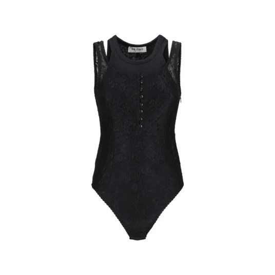 The Attico Dame Topper Svart S,