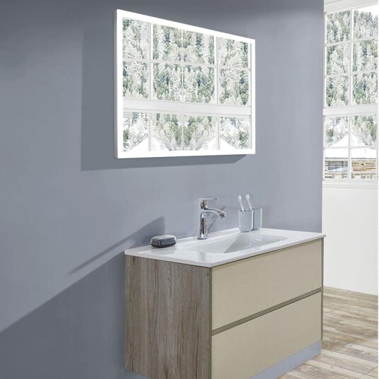 Speil LH Modern med LED Belysning LH010070