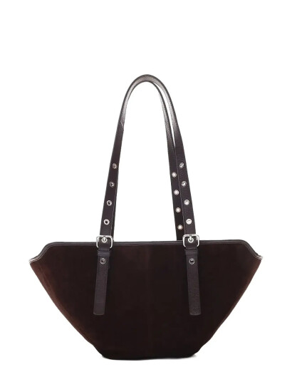 Nunoo Small Nora Suede Chocolate Brown ONE SIZE