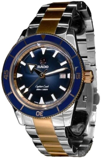 Rado Herreklokke R32137203 Captain Cook Blå/Stål Ø42 mm