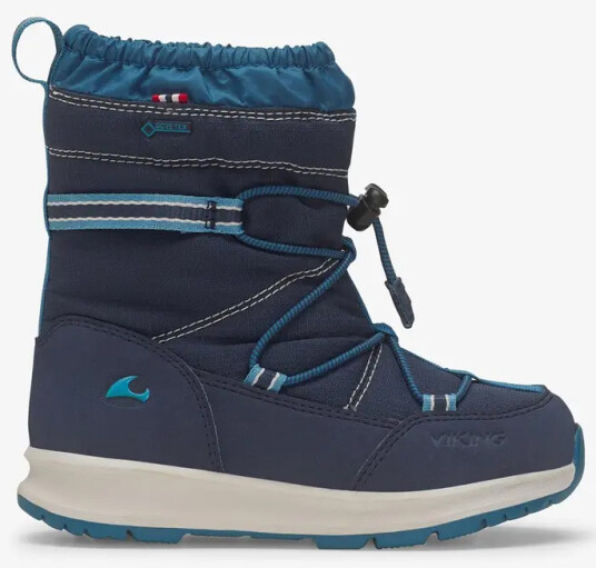 Viking Oksval High Gtx Warm Vintersko 5 Navy 22 Viking Oksval High Gtx Warm Vintersko 5 Navy 22