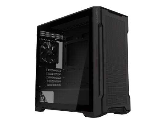 Gigabyte C102 MidTower Kabinett med Herdet Glass Svart