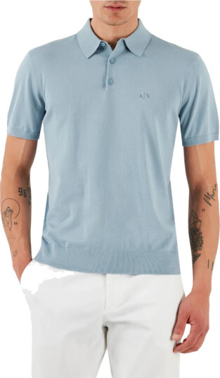 Armani Exchange Herre Topper Blå S, Armani Exchange Herre Topper Blå S,