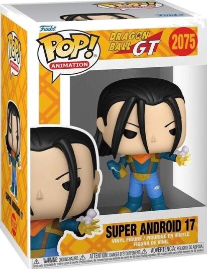 Northix Super Android 17 Funko Pop! Vinylfigur Dragon Ball GT samleobjekt