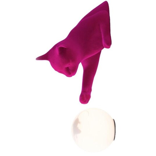 Karman Maoo Vegglampe Fuscia Velvet Karman Maoo Vegglampe Fuscia Velvet