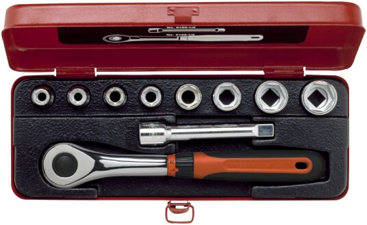 Bahco Pipenøkkelsett 1/2" Firkant 7819SRE