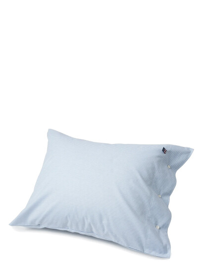 Lexington Home Pin Point Blue/White Pillowcase - Blue - 50X70CM