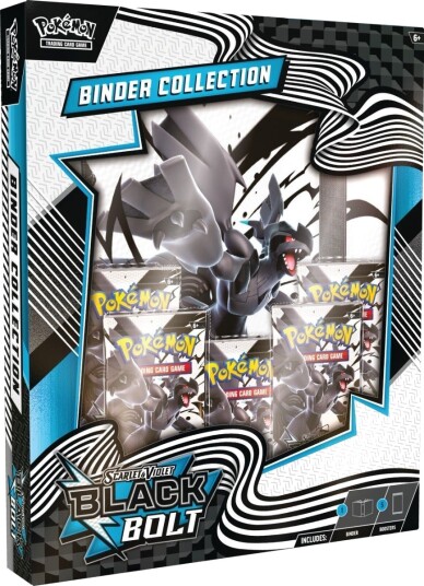 Pokemon SV10.5 Black Bolt Binder collection Pokemon SV10.5 Black Bolt Binder collection