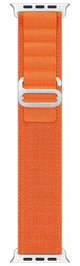 Sportsreim Med Spenne For Apple Watch Ultra / 9 / 8 / 7 / 6 / Se / 5 / 4 / 3 / 2 / 1 (42, 44, 45, 49 Mm) Dux Ducis Strap Gs Version - Oransje