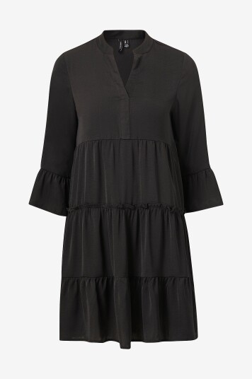 Vero Moda   Kjole vmKatrine 3/4 Short Dress Wvn   Svart