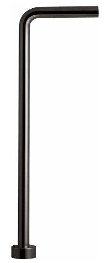 Tapwell Xa21 Gulvrør for Vannlås Ø32mm Black Chrome Tapwell Xa21 Gulvrør for Vannlås Ø32mm Black Chrome