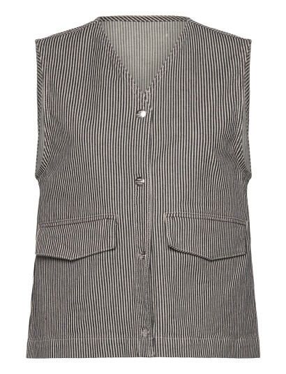 Mads Nørgaard Hickory Punk Molly Vest - Multi/patterned - 42 Mads Nørgaard Hickory Punk Molly Vest - Multi/patterned - 42