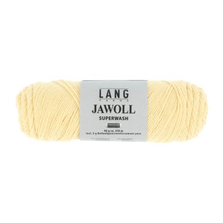 Lang Garn Jawoll Garn 213 Lys Gul