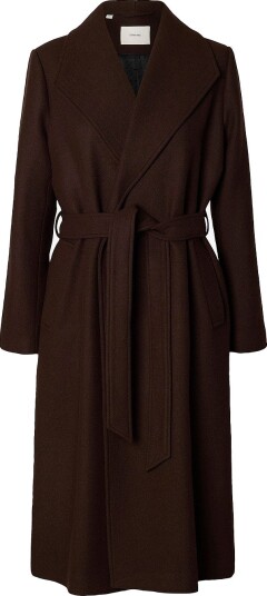 Selected Slwzia Rosa Wool Blend Coat Noos   Brown   38