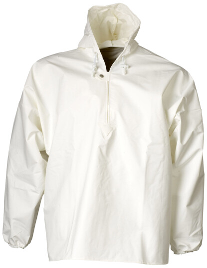 Elka Regnjakke med elastiske mansjetter 077100E hvit Str. 3XL