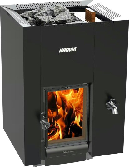 Harvia Badstueovn Linear 22 RS GreenFlame