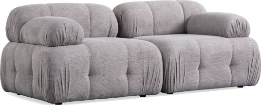 Belgin Sofa 2 seter Lys grå