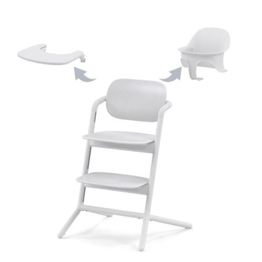 Cybex Spisestol Lemo 3-in-1 All White