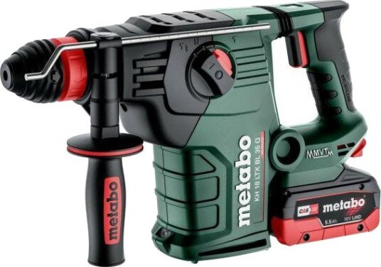 Metabo Kombihammer KH 18 LTX BL 35 Q 18 v, Lihd 5.5 ah Batteri