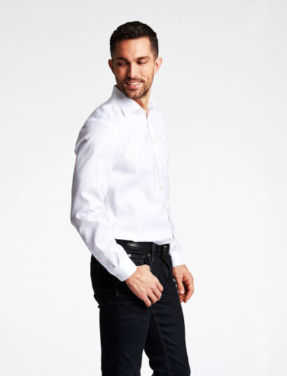 Lindbergh Black Technical Concealer Shirt L/S - White - S