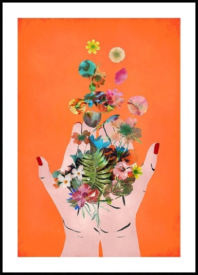Floral Release Plakat Plakat / 21x30cm