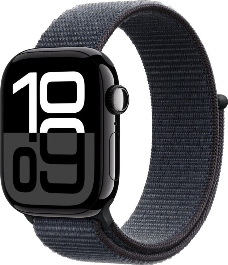 Apple Watch S10 42mm GPS (Jet Black Alu/Ink Sport Loop)